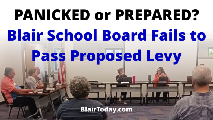 Blair, Nebraska School Board